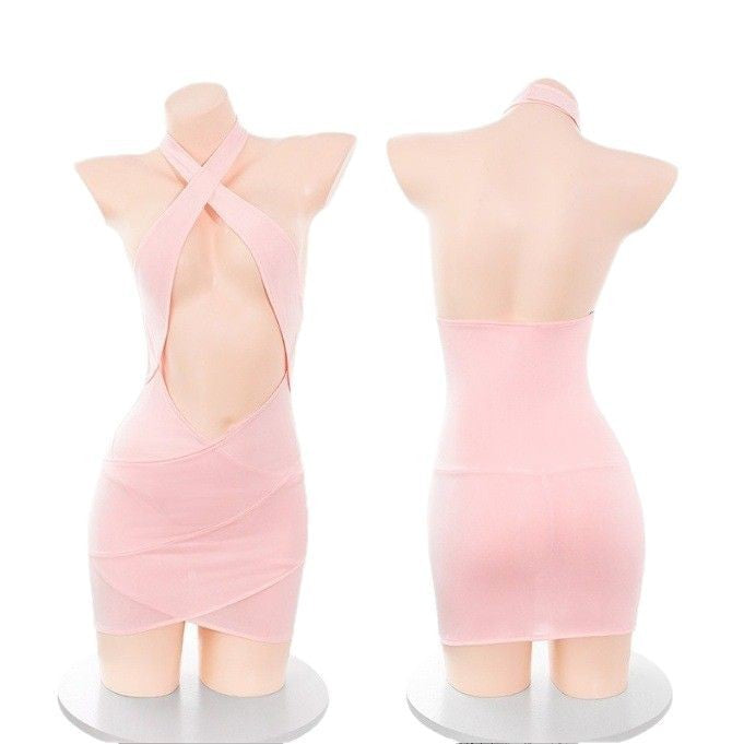 Domila Speed Attack Desire Secretary Breast Seduction Dress Pajamas Passion Fun Underwear Sexy Buttocks Perspective F240